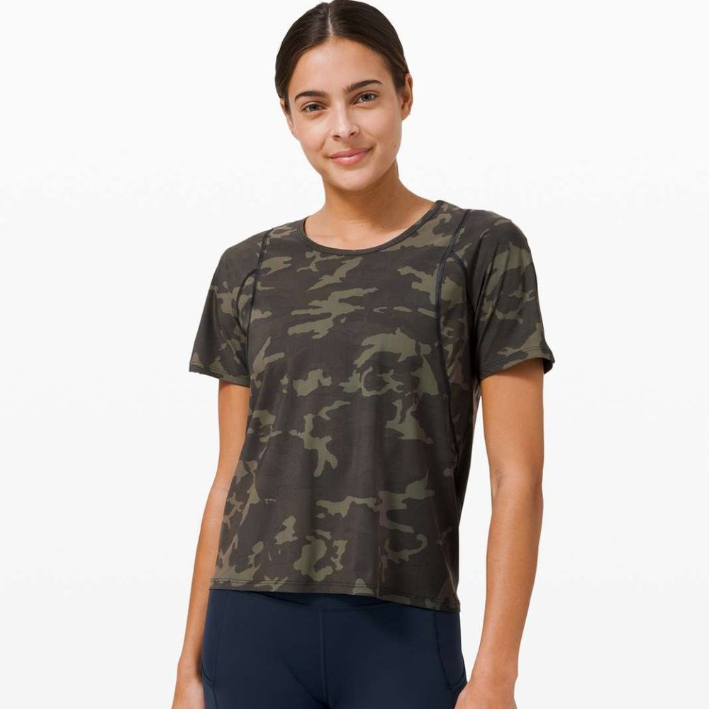 Lululemon Outrun the heat short sleeve